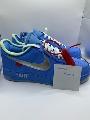 Nike Air Force 1 Low Off-White MCA University Blue Men's - CI1173-400 - US