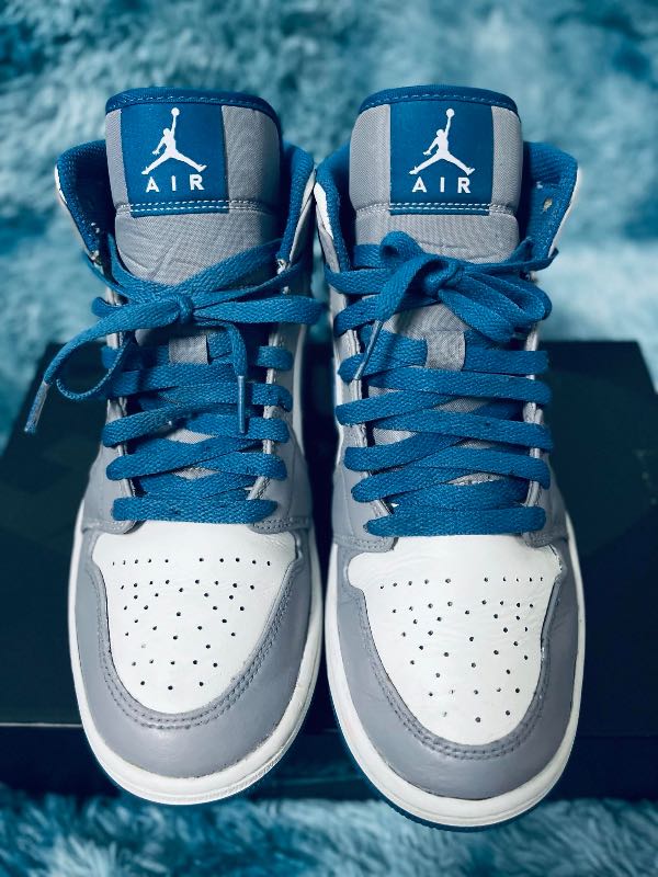 nike air jordan 1 mid true blue