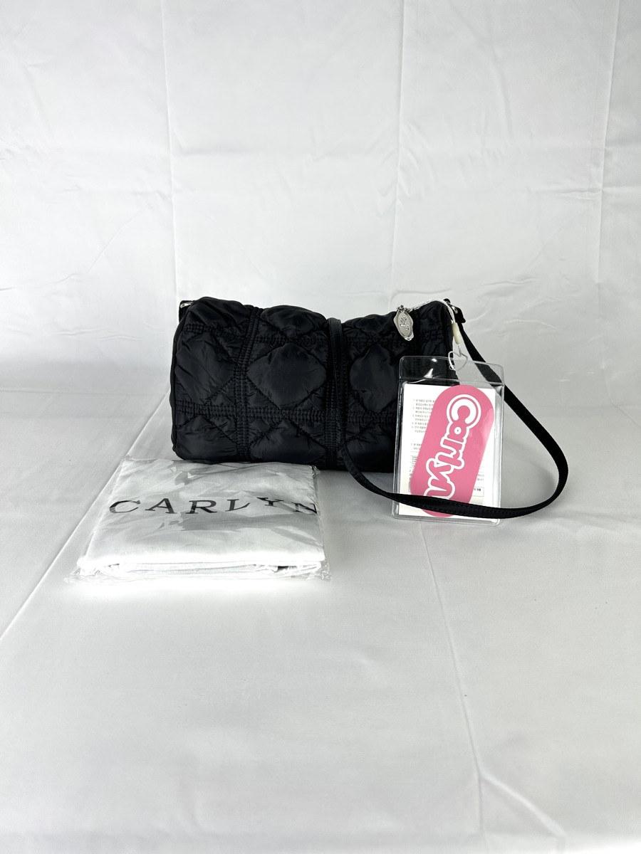 Buy Carlyn Kira In nylon With Silver Hardware Black | SASOM