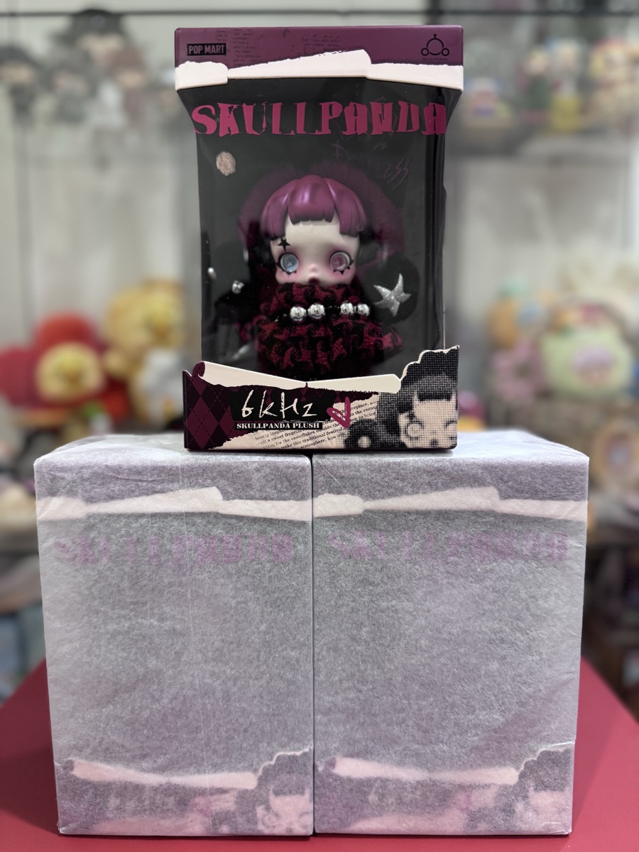Pop Mart Skullpanda Plush-6kHz (Europe Limited) | SASOM