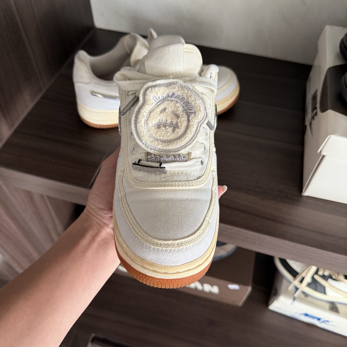 Buy & Sell Nike Air Force 1 Low Travis Scott Sail | SASOM