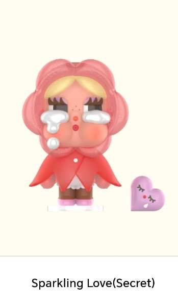 POPMART CRYBABY シークレット Sparkling Love ポップマート Crybaby Sparkling Love シークレット - メルカリ