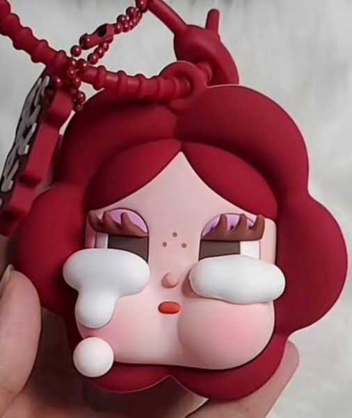 【新品】CRYBABY Crying For Love Rose pendant POP MART CRYBABY Crying For Love Rose Pendant – PUSHAS