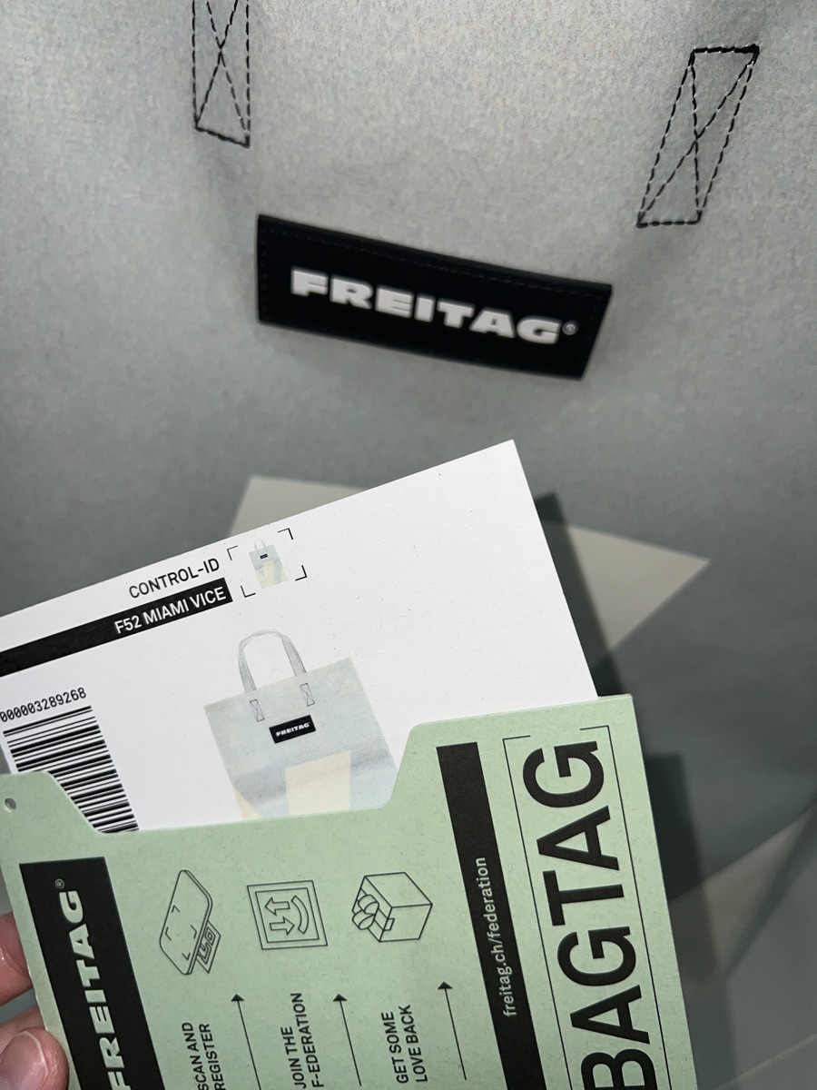 Freitag F52 Miami Vice Shopping Bag Shop Authentic at SASOM
