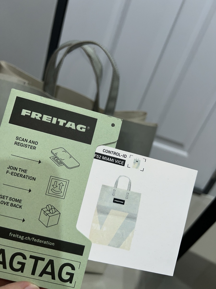 Freitag F52 Miami Vice Shopping Bag Shop Authentic at SASOM
