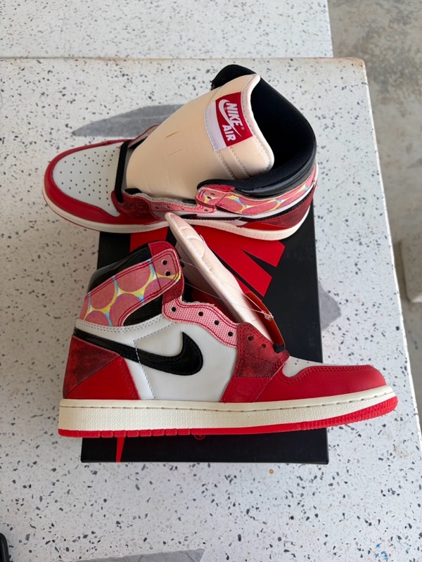 nike jordan 1 spiderman