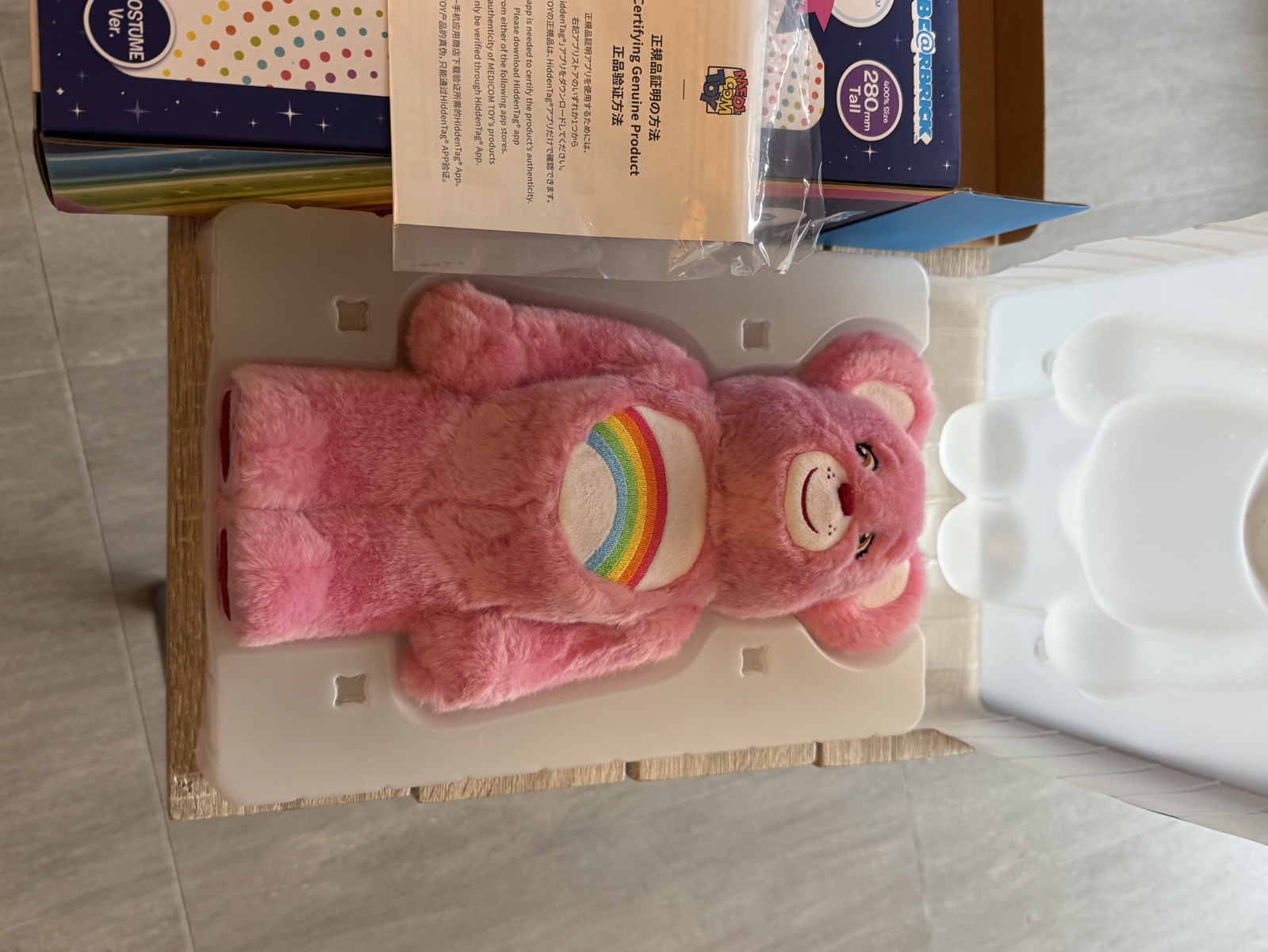 BE@RBRICK Cheer Bear (TM) Costume Ver. 400% | ของแท้