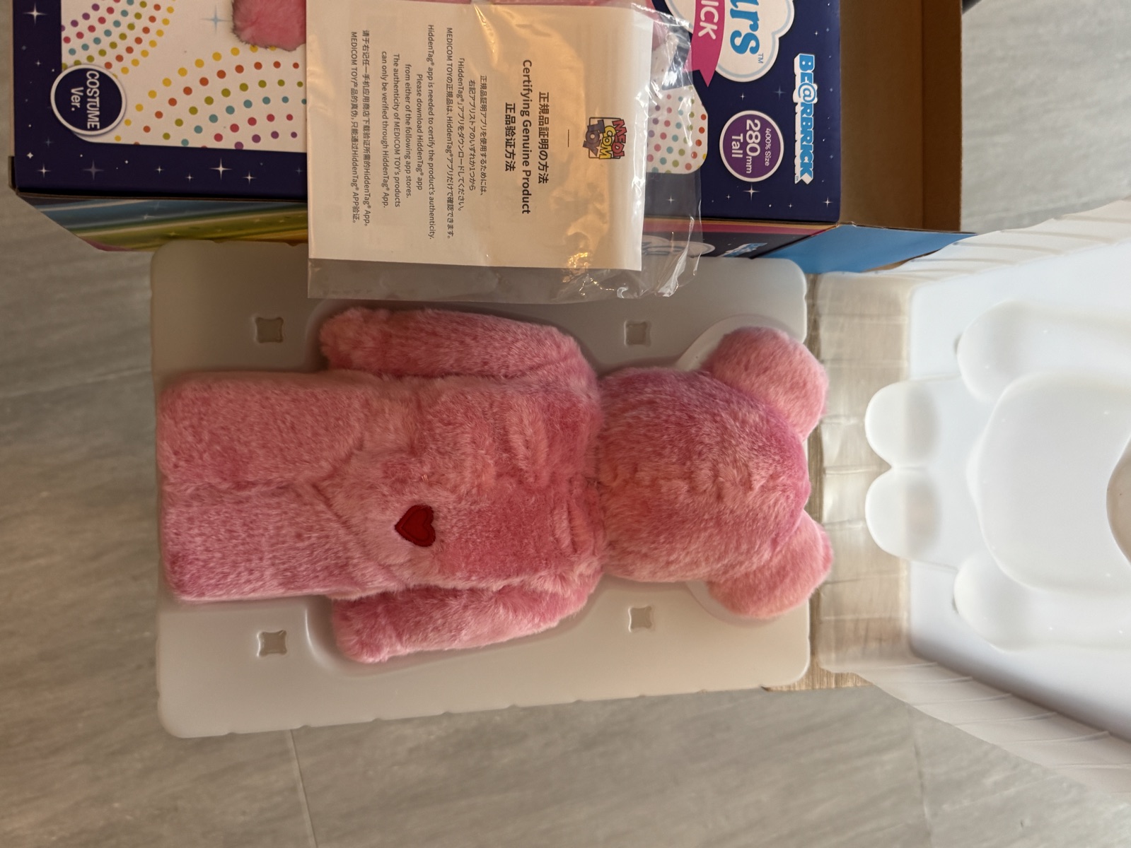 BE@RBRICK Cheer Bear (TM) Costume Ver. 400% | ของแท้