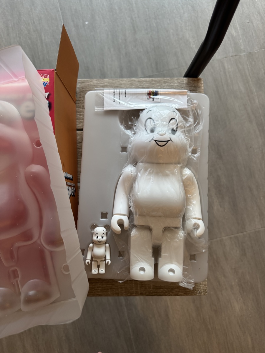BE@RBRICK Casper 400% + 100% | ซื้อ-ขายของแท้ ราคาดีที่สุด