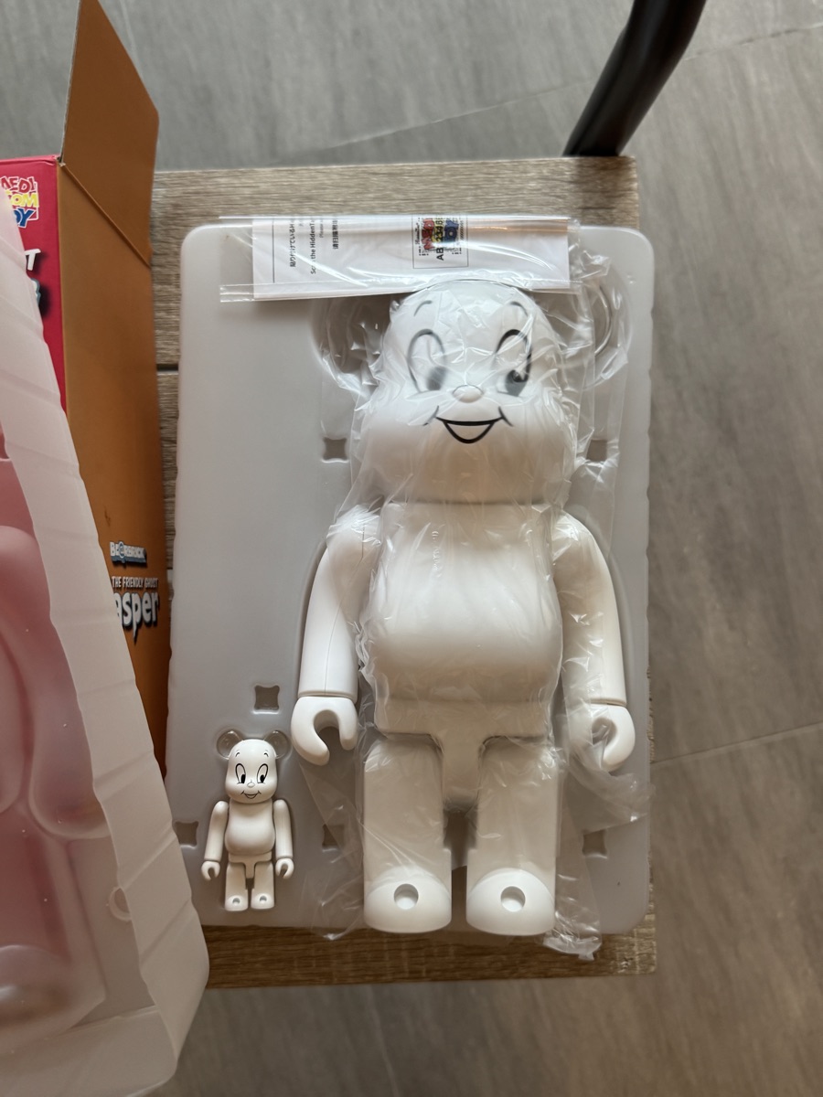 BE@RBRICK Casper 400% + 100% | ซื้อ-ขายของแท้ ราคาดีที่สุด