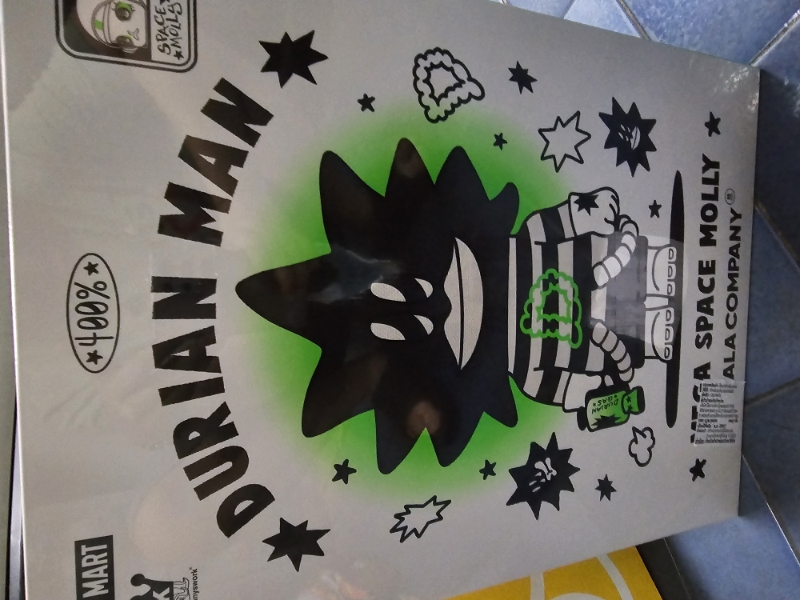 Pop Mart Mega Space Molly 400% Lala Company Durian Man