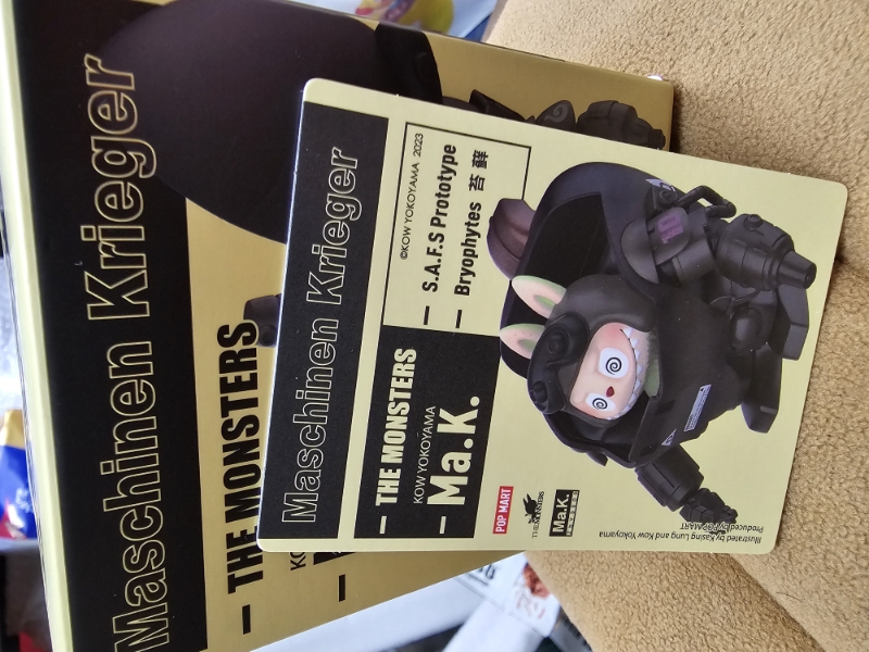 เช็คการ์ด) Pop Mart S.A.F.S Prototype Bryophytes (The