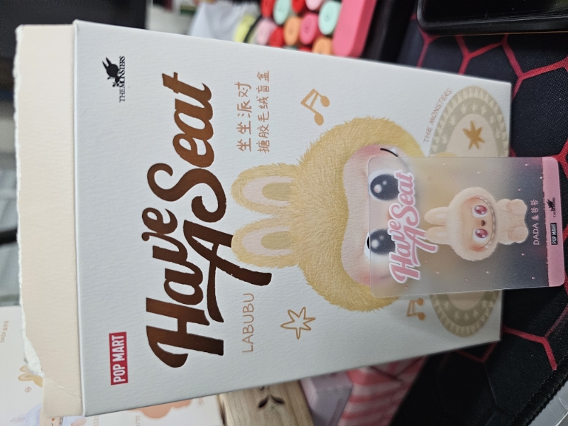 เช็คการ์ด) Pop Mart Labubu DADA (The Monsters - Have a Seat