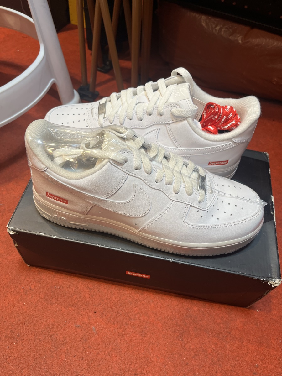 Nike Air Force 1 Low Supreme White | Authentic & Best Price
