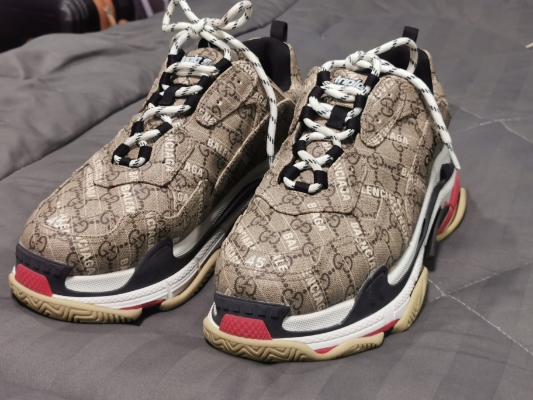 Buy Gucci x Balenciaga Triple S Sneaker 'The Hacker Project' - 681066 ULZ10  9795