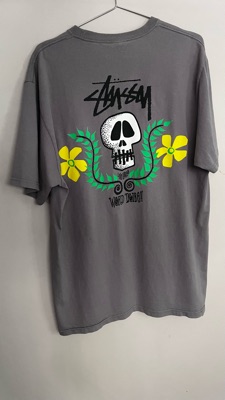 【Stussy】 Stussy Skull Crest T-Shirt Mauve Buy Stussy Skull Wings Pigment Dyed Tee 'Purple' - 1904803