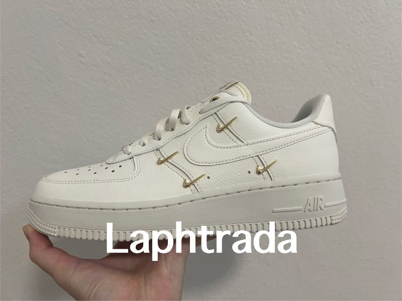 Nike Wmns Air Force '07 LX 'Mini Swoosh Metallic Gold'