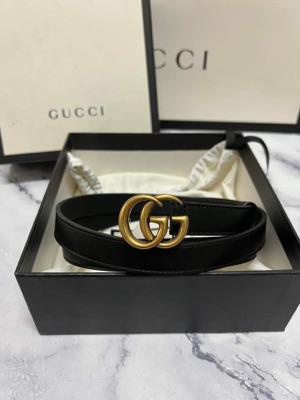 Shop GUCCI Gg marmont thin belt (409417 18YXV 2754, 40941718YXV2754, 409417  18YXV, 40941718YXV) by DolceLilla