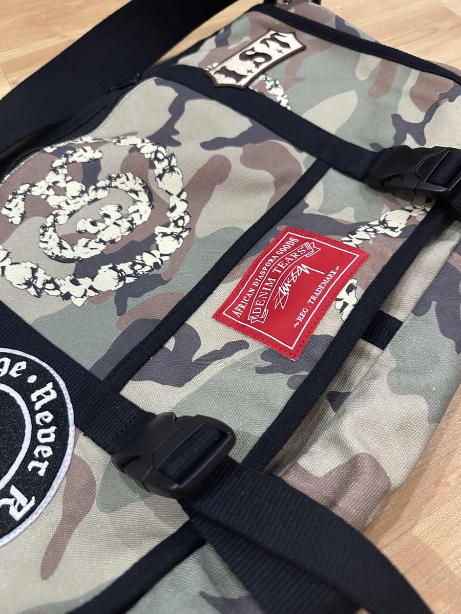 Buy Stussy & Denim Tears Messenger Bag Camo | SASOM