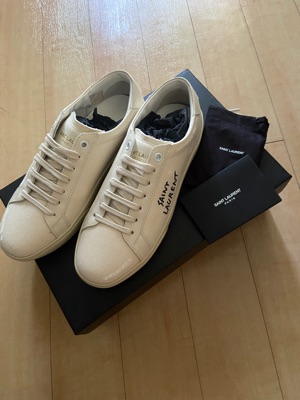 RvceShops Revival, Saint Laurent Court Classic SL 39 mid-top sneakers  Bianco