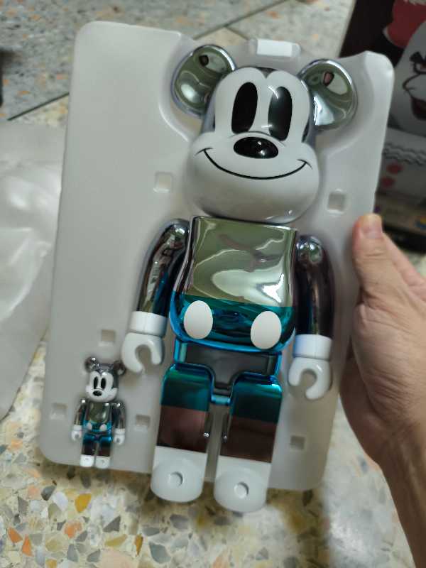 BE@RBRICK x Disney Fragmentdesign Mickey Mouse Blue Ver. 400
