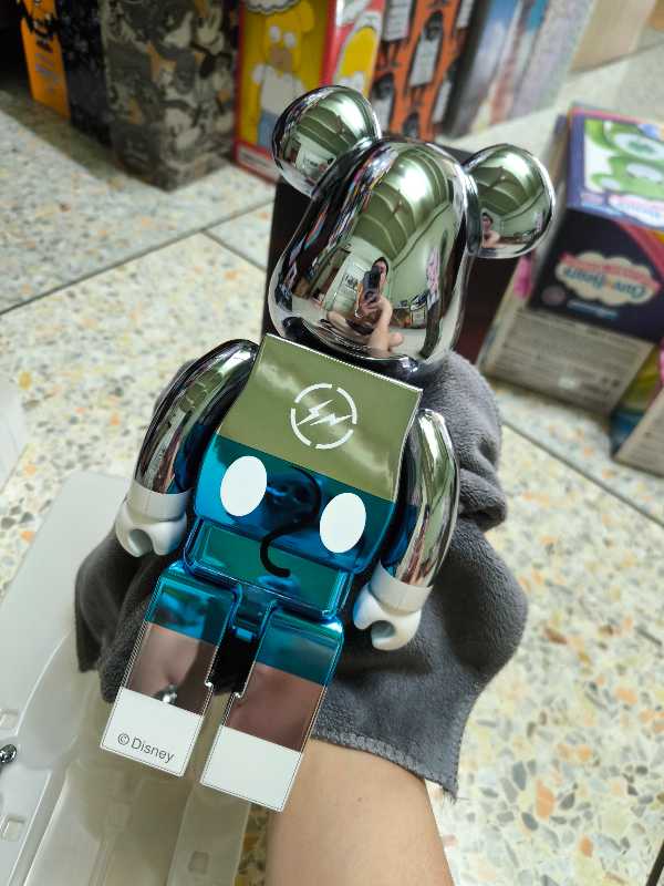 BE@RBRICK x Disney Fragmentdesign Mickey Mouse Blue Ver. 400