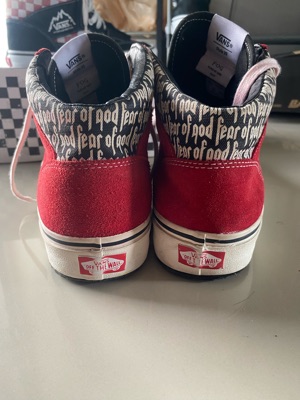 สนีกเกอร์ Vans Mountain Edition Fear of God Red | SASOM