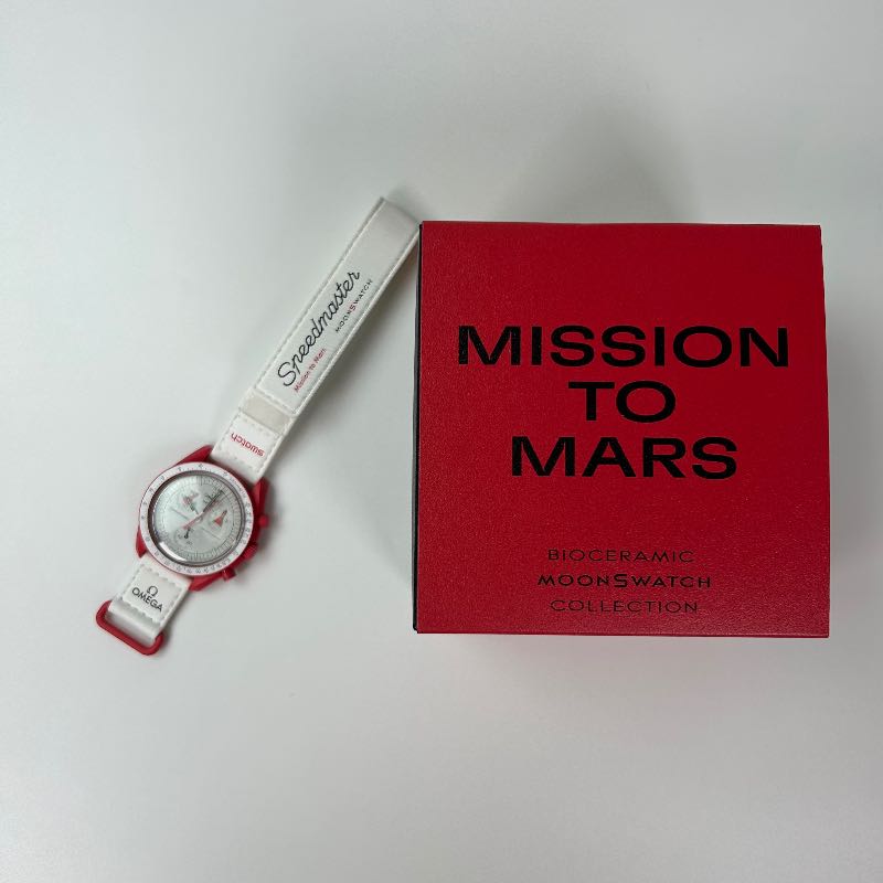 SASOM | เครื่องประดับ Swatch x Omega Bioceramic Moonswatch Mission