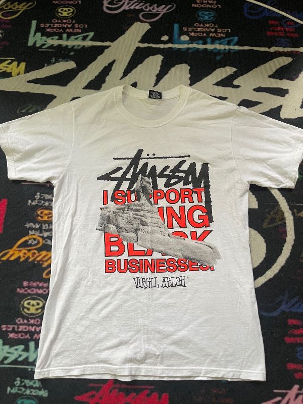 Stussy x Off-White 40 WT T-Shirt Shop Authentic at SASOM