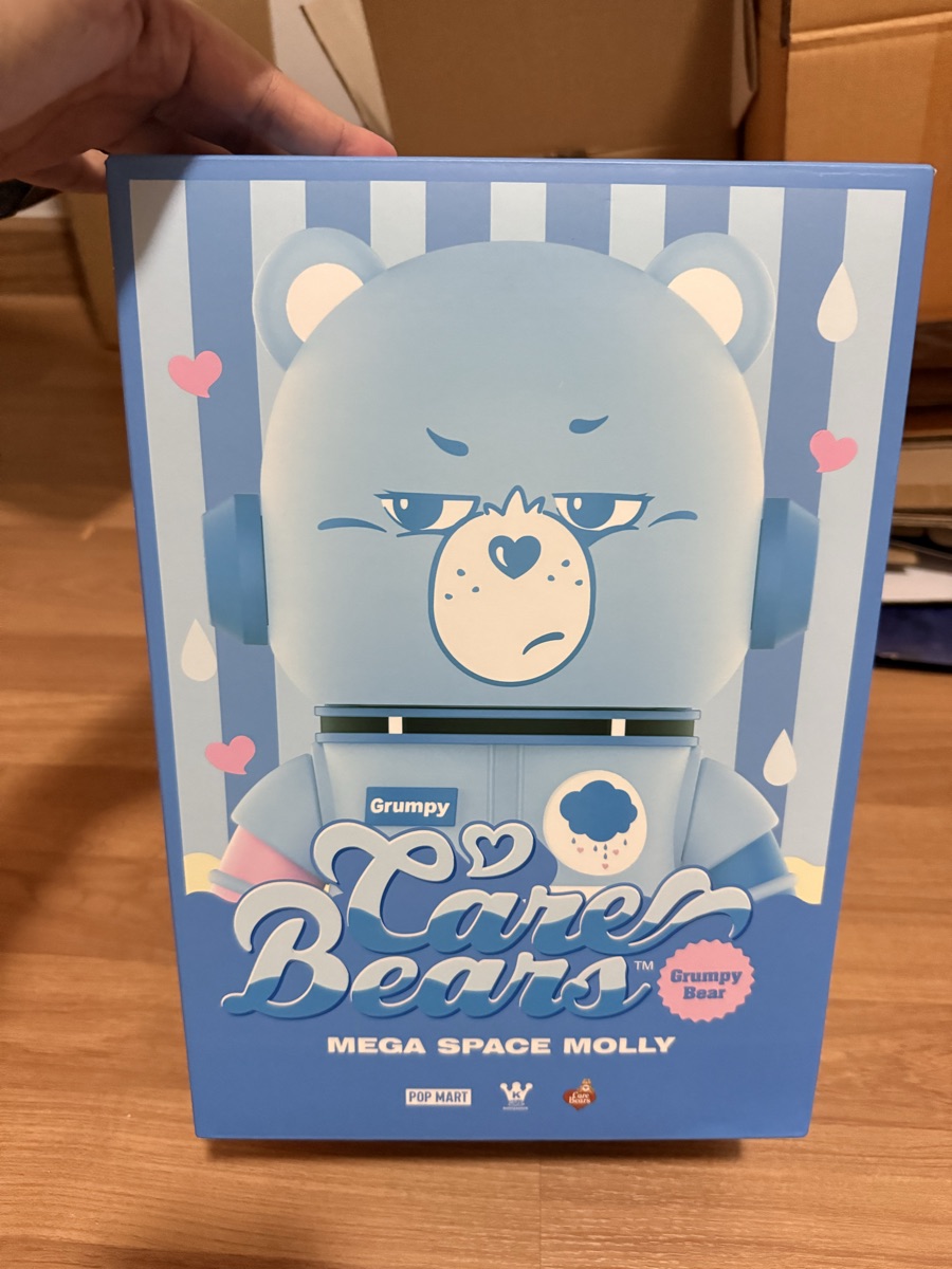 POPMART SPACE MOLLY４００％&１００％ Grumpy Bear mqdefault.jpg