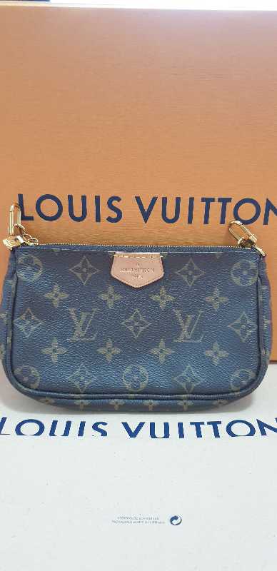 Louis Vuitton Multi Pochette Accessoires Monogram Rose Clair