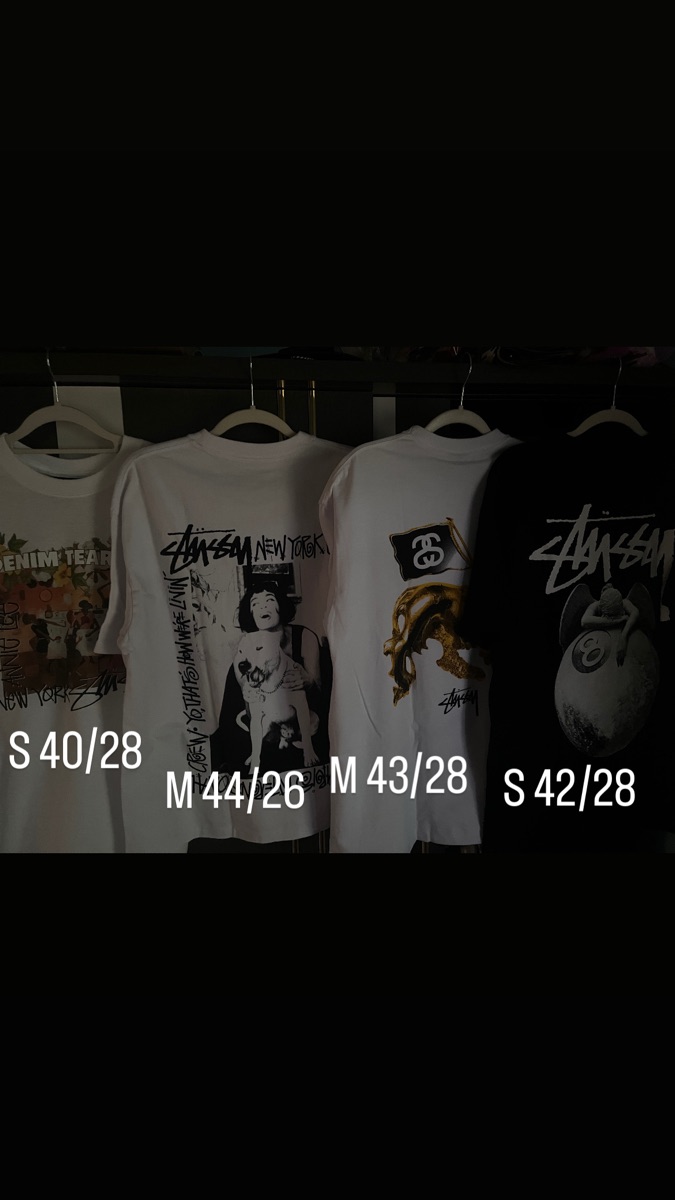 Buy Stussy & Denim Tears Annie Lee Tee White | SASOM