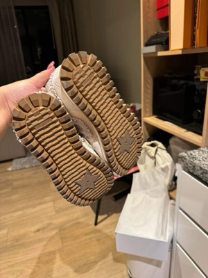 Dior C'est Dior Sneaker Ecru Suede Calfskin And Mesh (W)