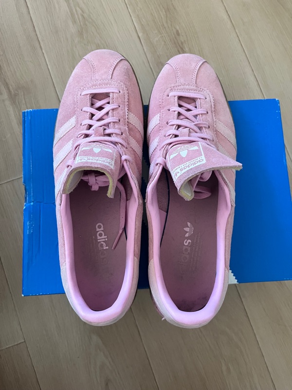 adidas gazelle silver green womens Women's Adidas Gazelle Indoor Pink Red Green JI2713 – Sneaker Junkies main image 1