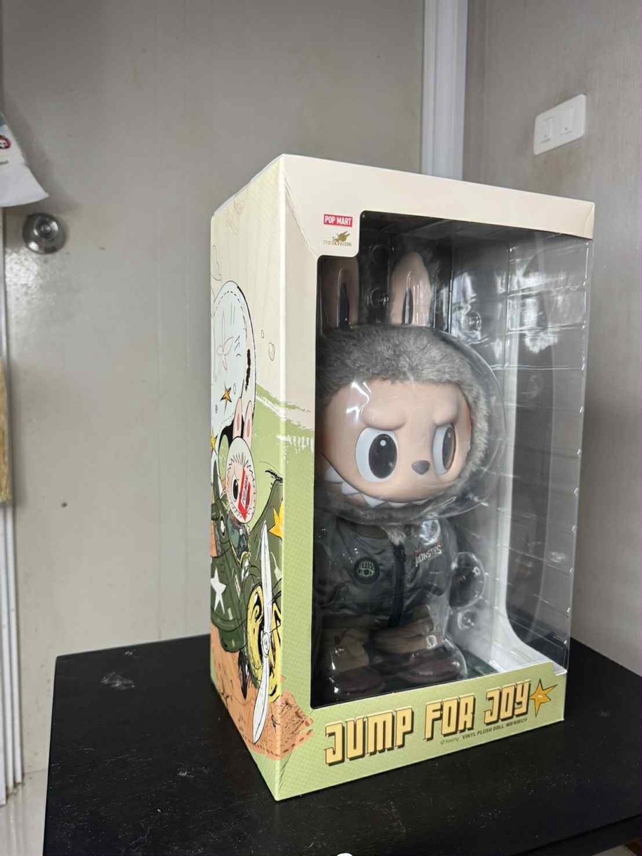 Pop Mart The Monsters-Jump For Joy Vinyl Plush Doll | ของแท้