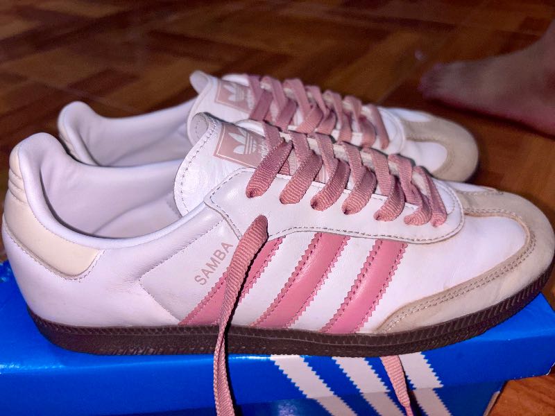 adidas gazelle silver green womens Adidas Samba OG Lucid Pink