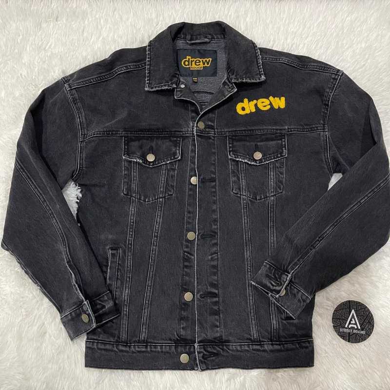 ジャケット・アウター drew house mascot patch jacket xs drew house chenille mascot patch trucker jacket Gジャン