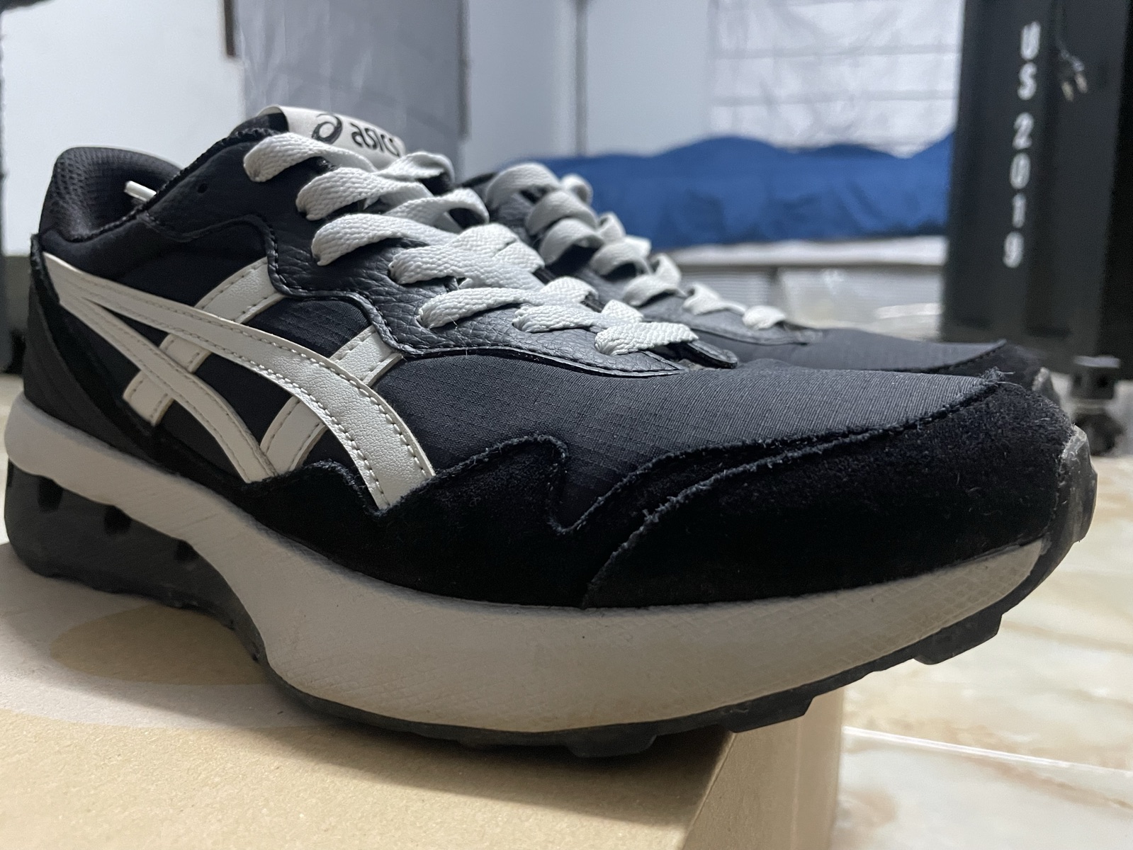 SASOM | shoes Asics Jogger X81 Black Glacier Grey Check the  display picture 2