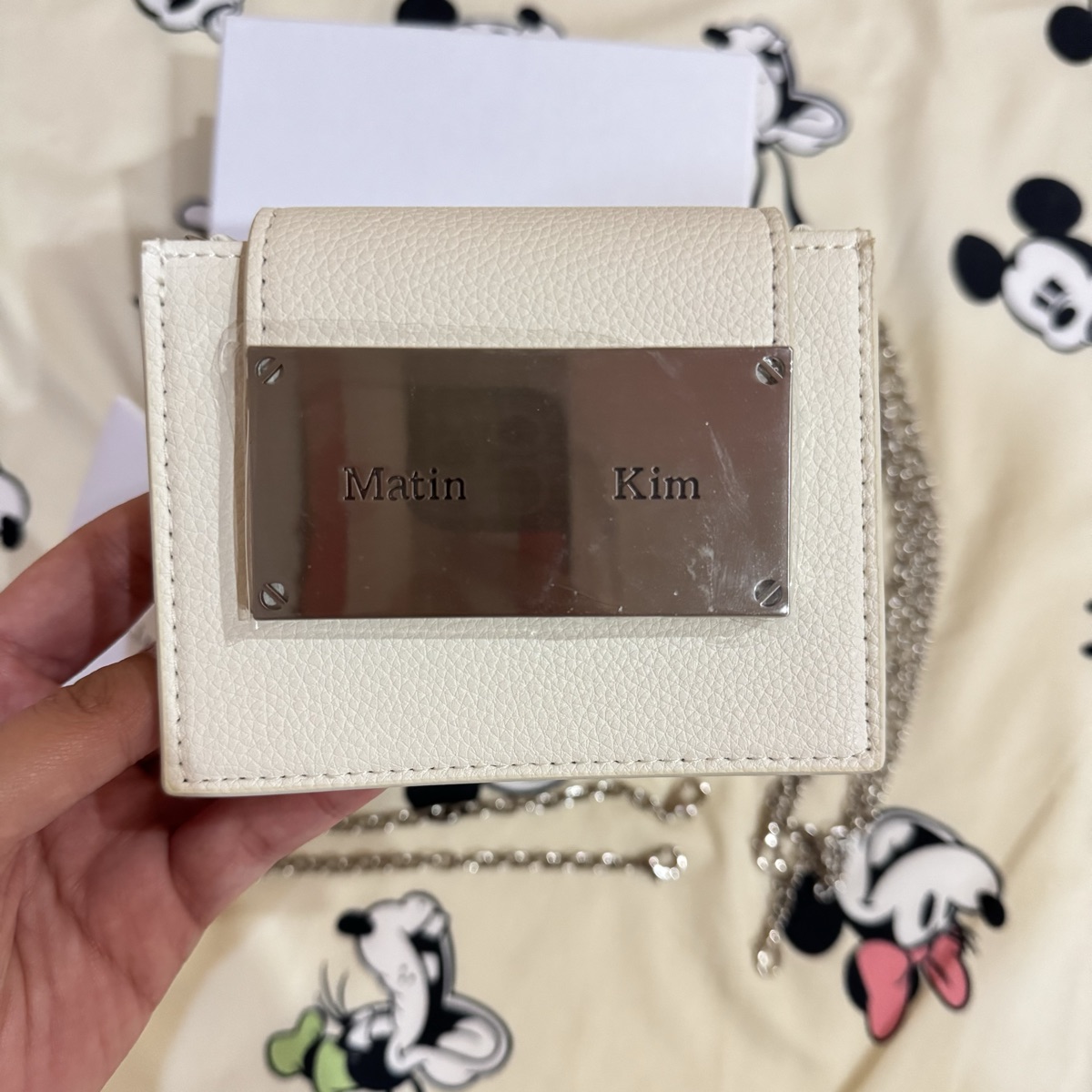 Matin Kim Accordion Wallet White Shop Authentic at SASOM