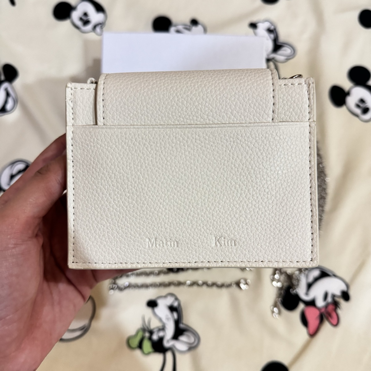 Matin Kim Accordion Wallet White Shop Authentic at SASOM