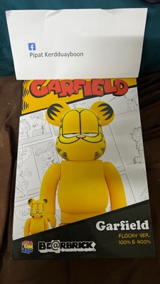 その他 BE@RBRICK - BE@RBRICK GARFIELD Flocky Ver. BE＠RBRICK GARFIELD Flocky Ver. 100％&400％ - メルカリ