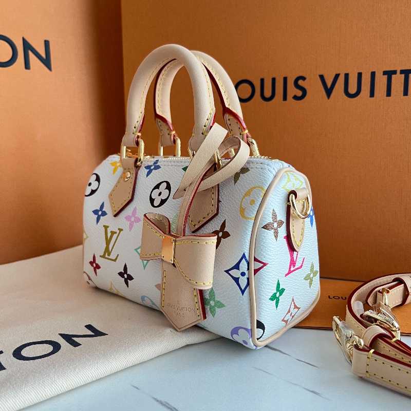 希少品♪【LOUIS VUITTON】ナノ speedyモノグラム Nano Speedy LV x TM Nano Speedy Other Monogram Canvas - Women - Small