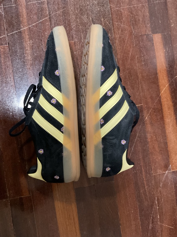 ★人気★ Adidas Gazelle Indoor Core Black Almost Yellow Gum adidas Gazelle Indoor Core Black / Almost Yellow / Gum