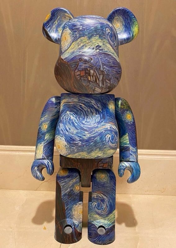 BE@RBRICK Vincent van Gogh The Starry Night 1000％ | ของแท้