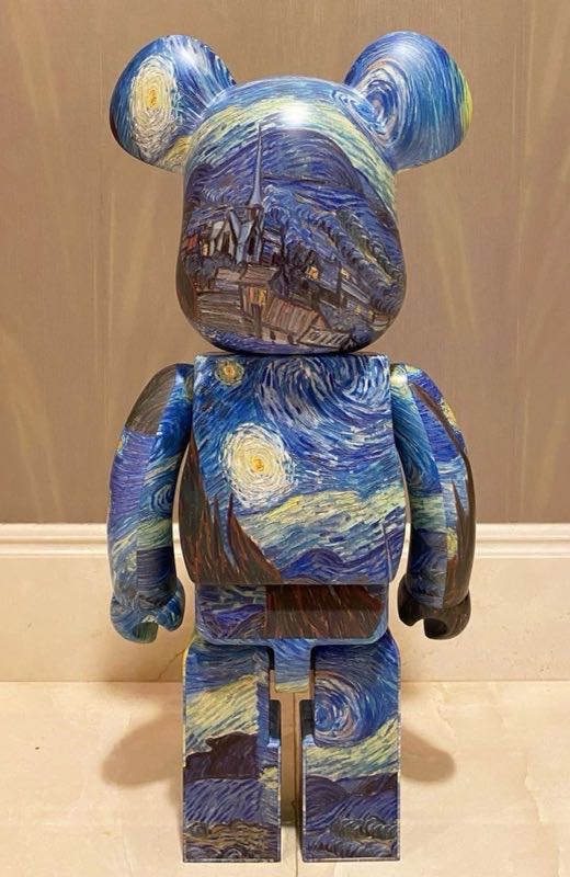 BE@RBRICK Vincent van Gogh The Starry Night 1000％ | ของแท้