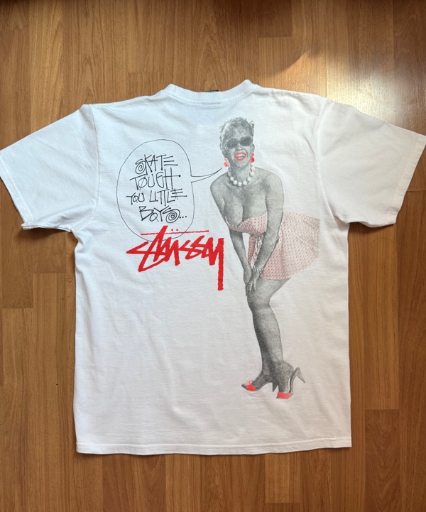 Stussy Skate Tough Tee White Shop Authentic at SASOM