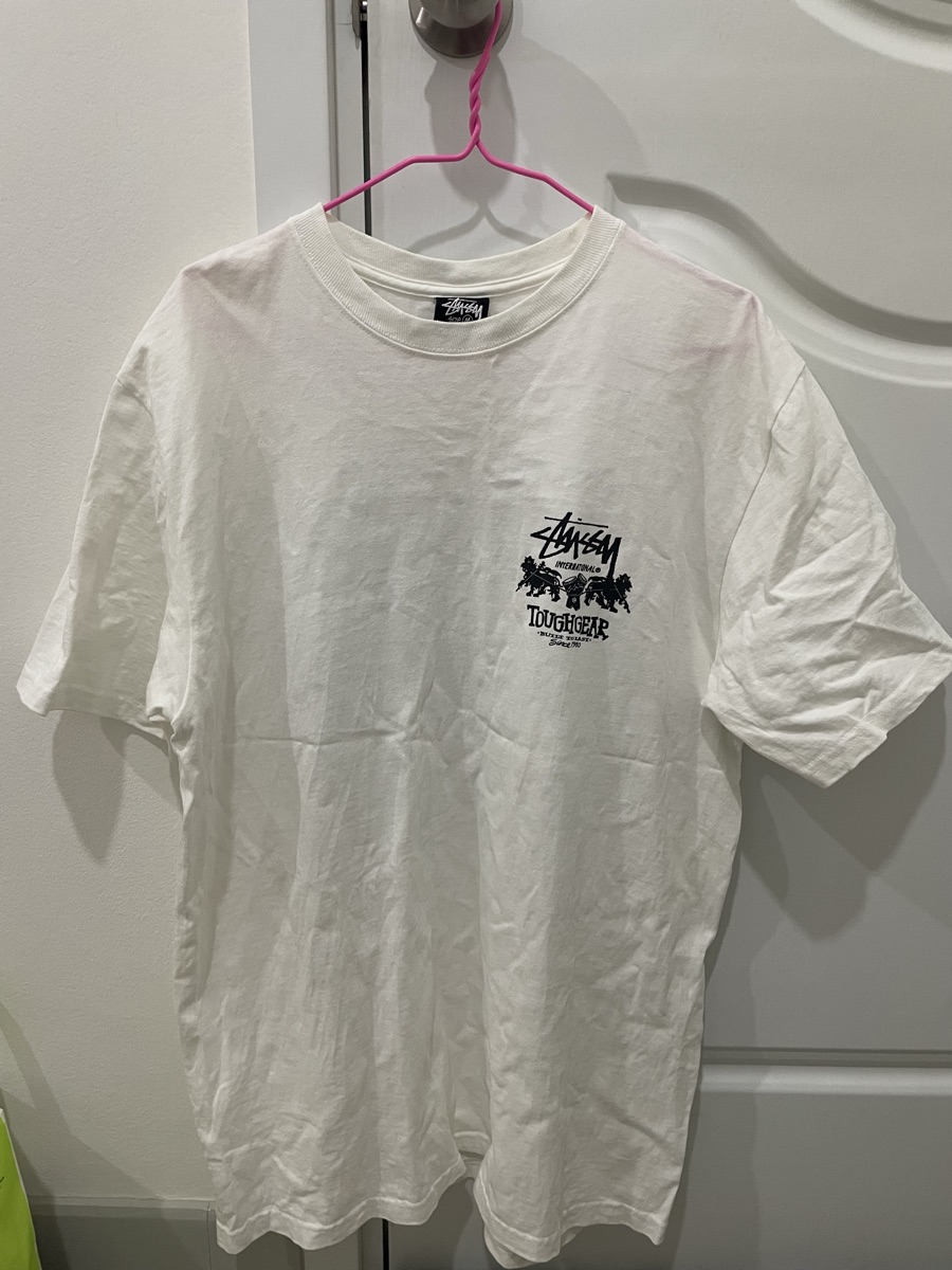レア物 ☆大人気【STUSSY】TOUGH GEAR INTERNATIONAL TEE ★ Stussy Tough Gear Tee | TikTok