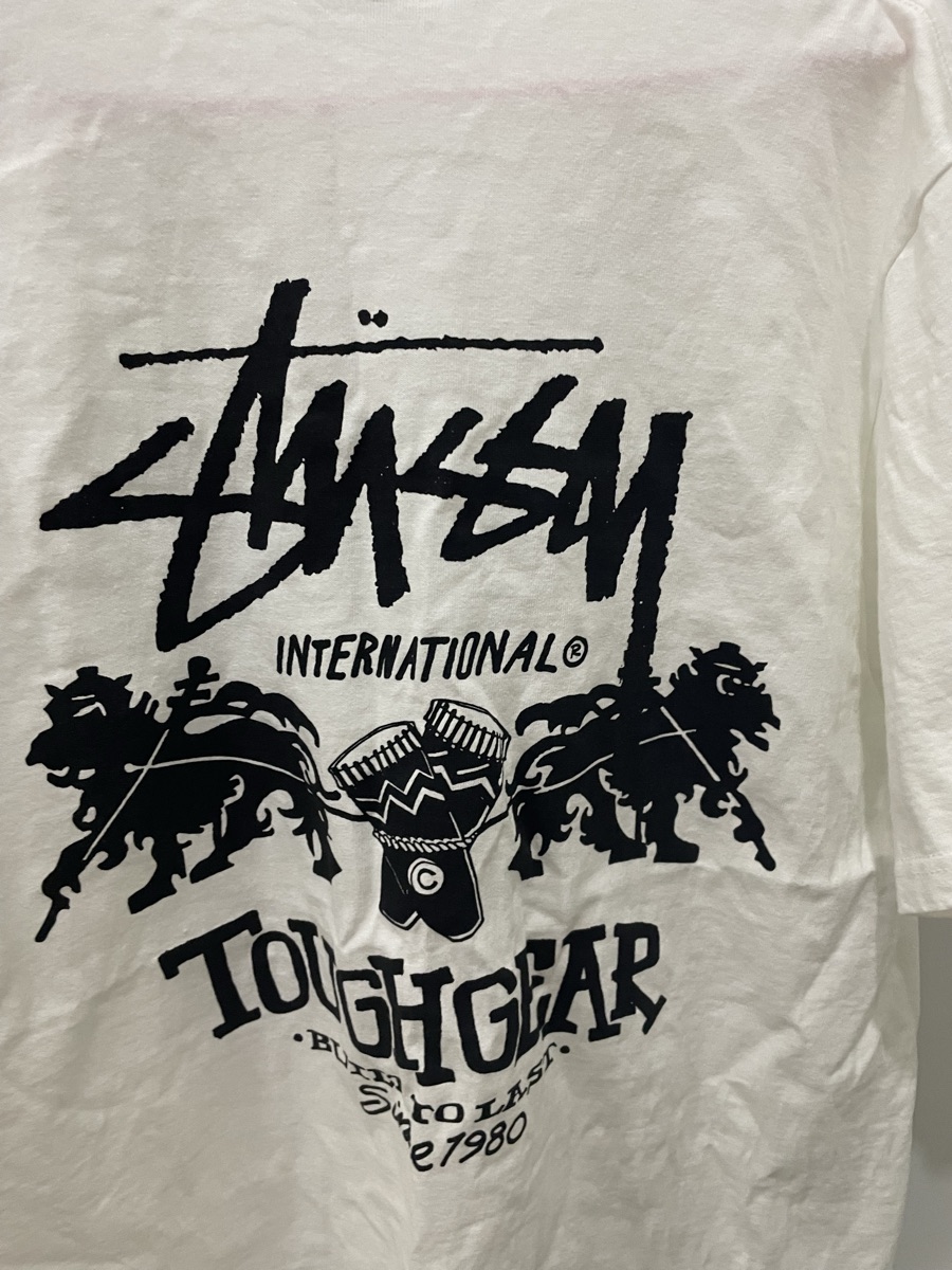 レア物 ☆大人気【STUSSY】TOUGH GEAR INTERNATIONAL TEE ★ Stussy Tough Gear Tee | TikTok