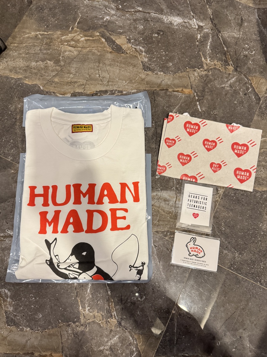 ช้อป Human Made Graphic T-Shirt Whiteของแท้ที่ SASOM