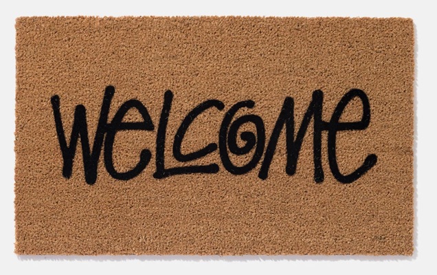 ช้อป Stussy Welcome Matของแท้ที่ SASOM